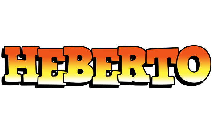 Heberto sunset logo