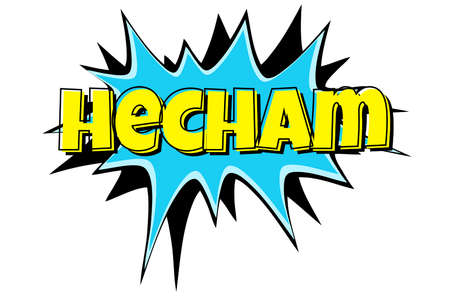 Hecham amazing logo