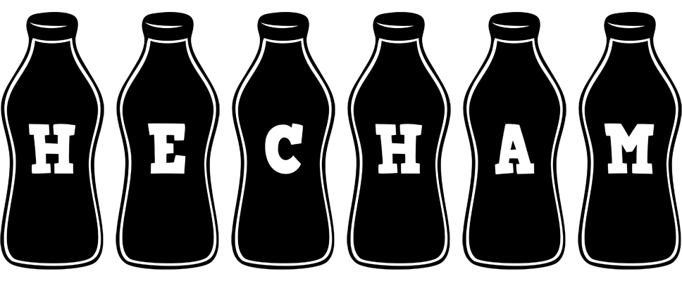 Hecham bottle logo