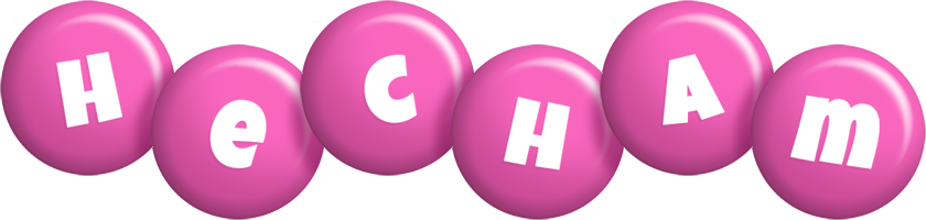 Hecham candy-pink logo