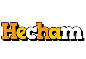 Hecham cartoon logo