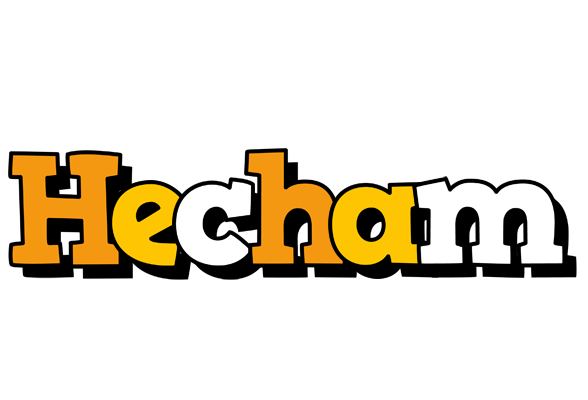 Hecham cartoon logo