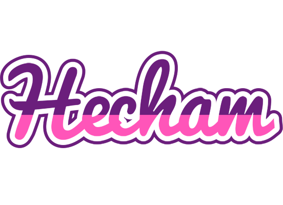 Hecham cheerful logo