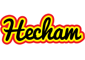 Hecham flaming logo