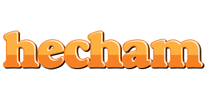 Hecham orange logo