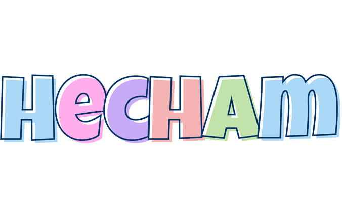 Hecham pastel logo