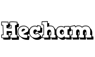 Hecham snowing logo