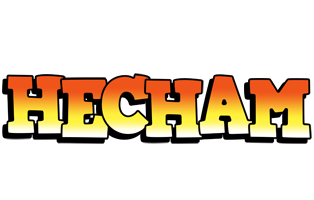 Hecham sunset logo