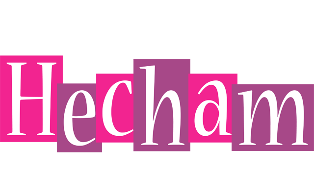 Hecham whine logo