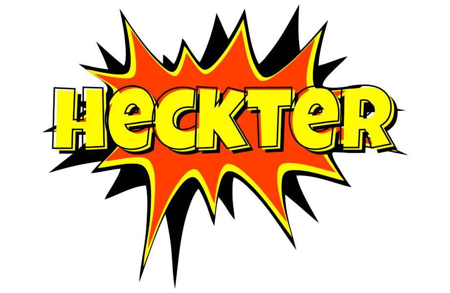 Heckter bazinga logo