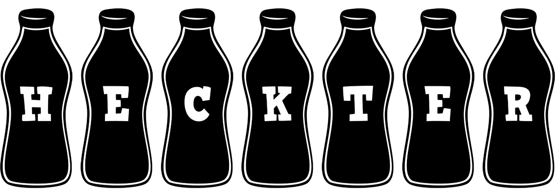Heckter bottle logo