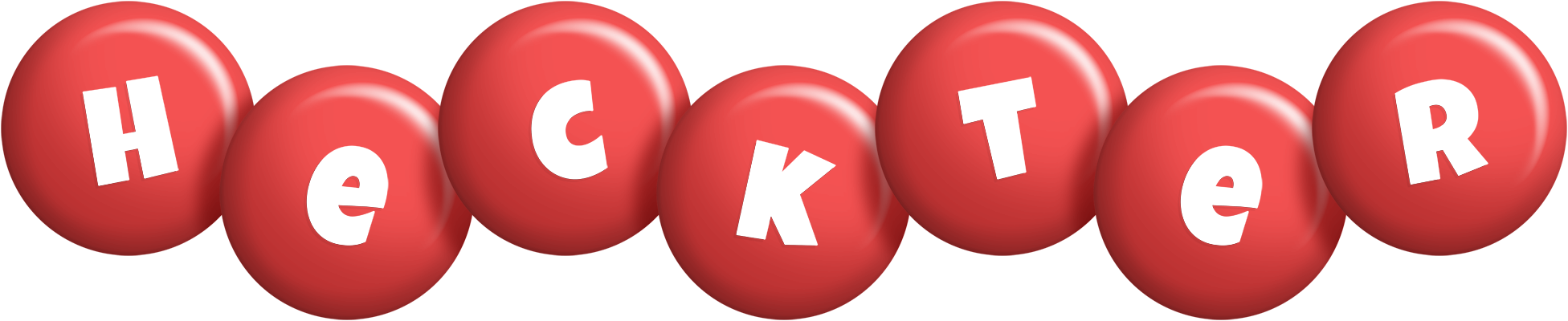 Heckter candy-red logo