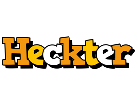 Heckter cartoon logo