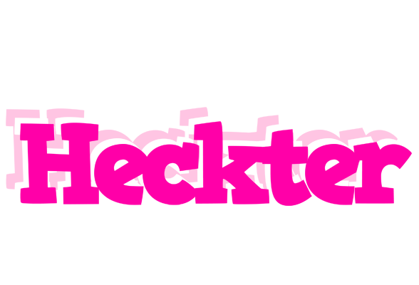 Heckter dancing logo