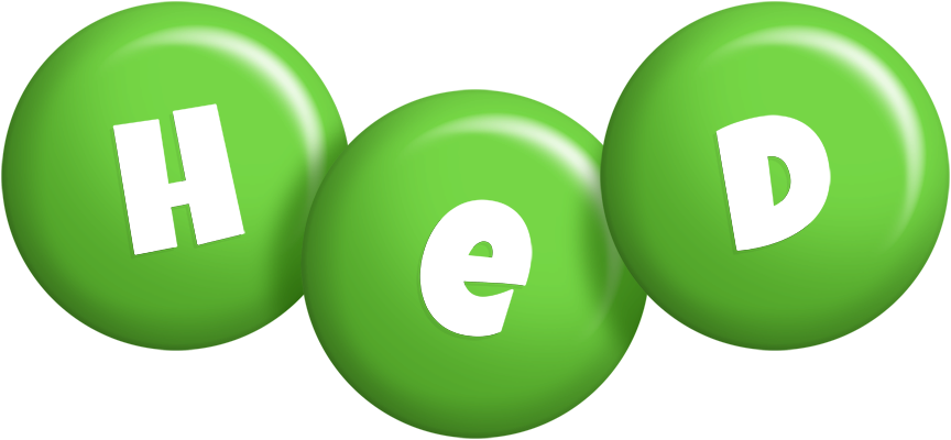 Hed candy-green logo