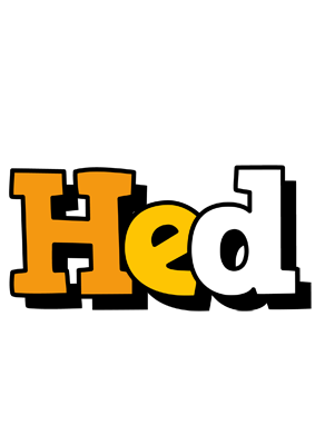 Hed cartoon logo