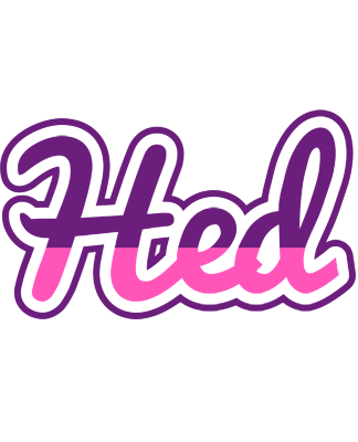 Hed cheerful logo
