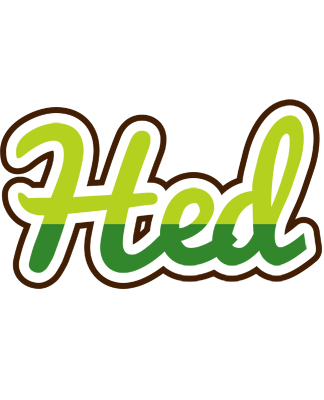 Hed golfing logo