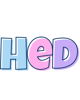 Hed pastel logo