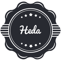 Heda badge logo