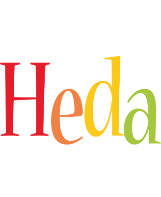 Heda birthday logo