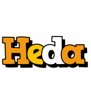 Heda cartoon logo