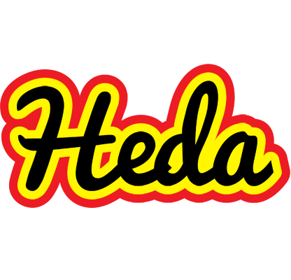 Heda flaming logo