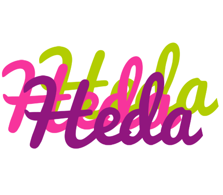 Heda flowers logo