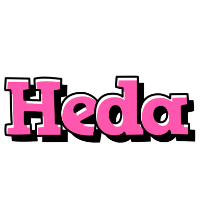 Heda girlish logo