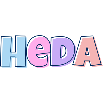 Heda pastel logo