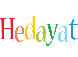 Hedayat birthday logo