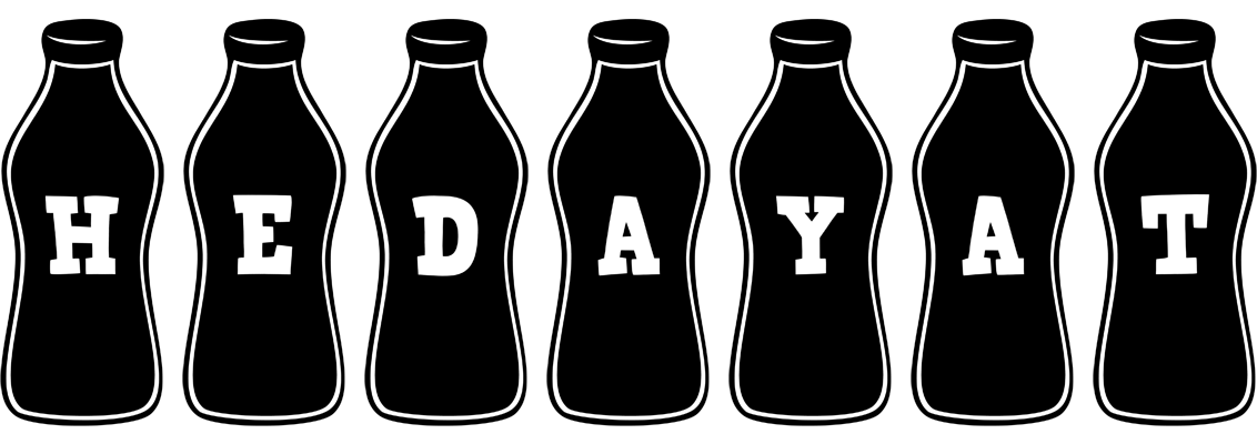 Hedayat bottle logo