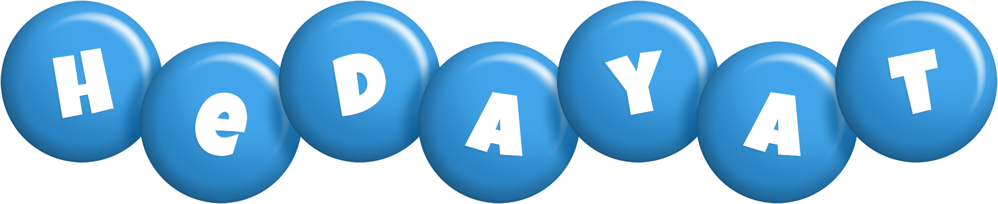 Hedayat candy-blue logo