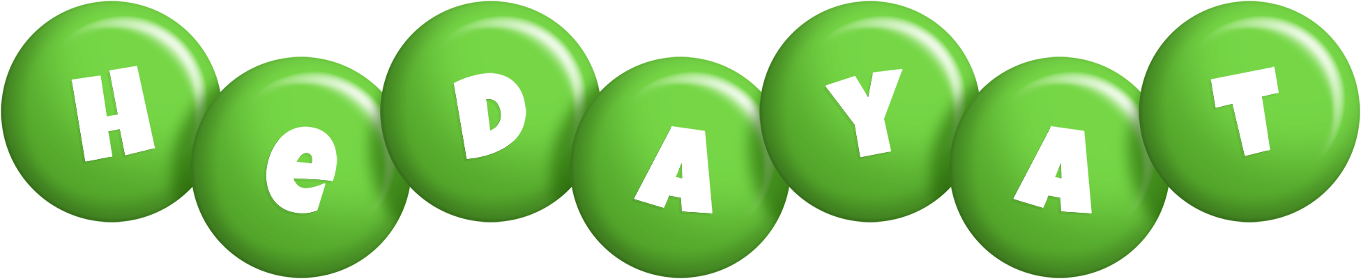 Hedayat candy-green logo