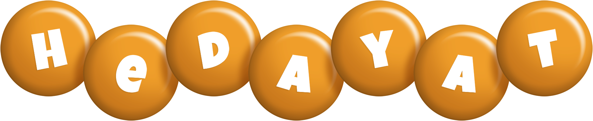 Hedayat candy-orange logo