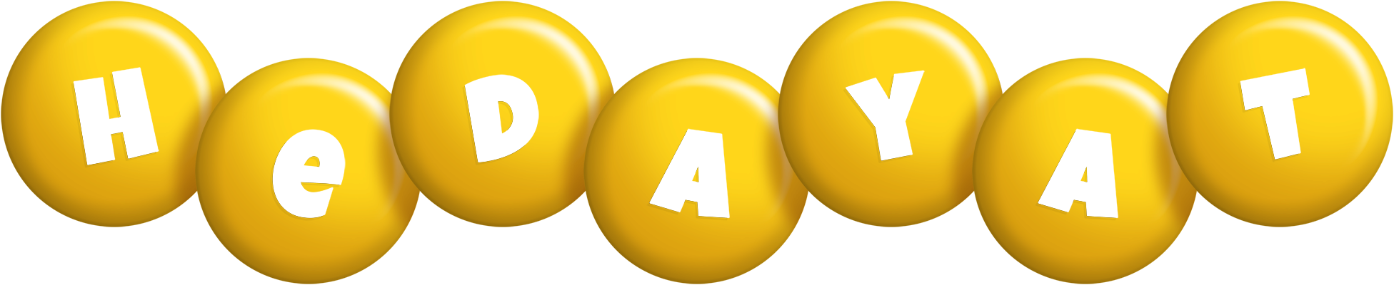 Hedayat candy-yellow logo