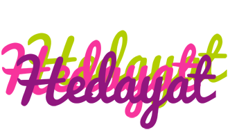 Hedayat flowers logo