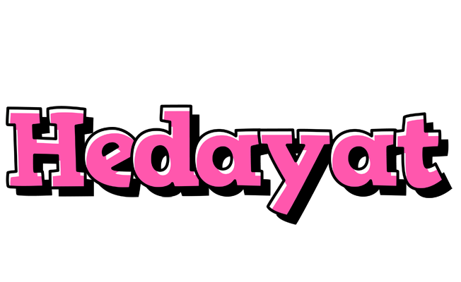 Hedayat girlish logo