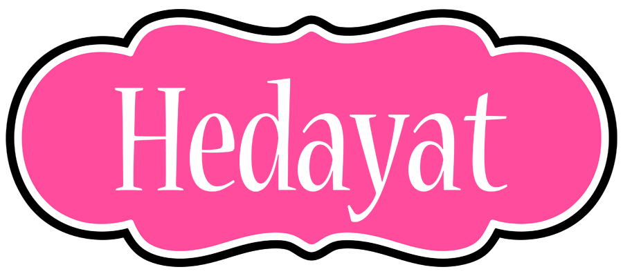 Hedayat invitation logo