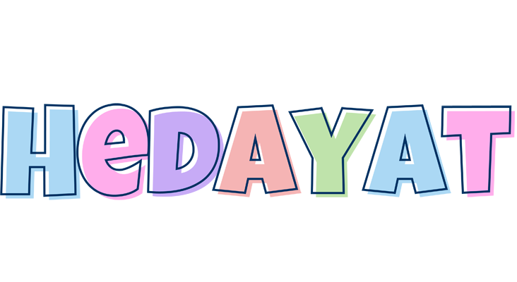 Hedayat pastel logo