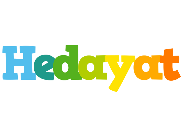 Hedayat rainbows logo