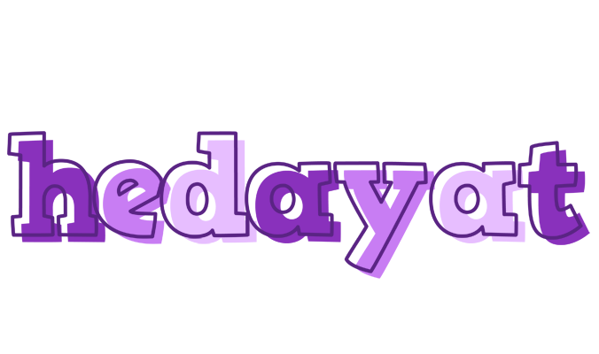 Hedayat sensual logo
