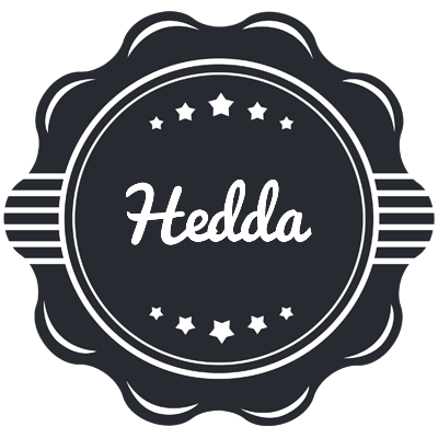 Hedda badge logo