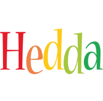 Hedda birthday logo