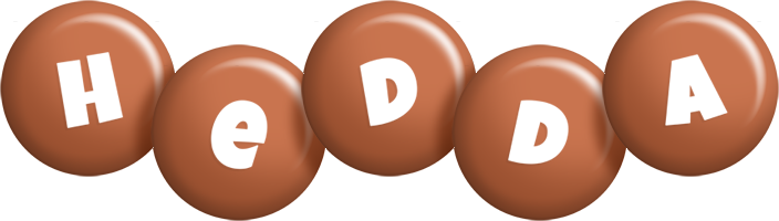 Hedda candy-brown logo