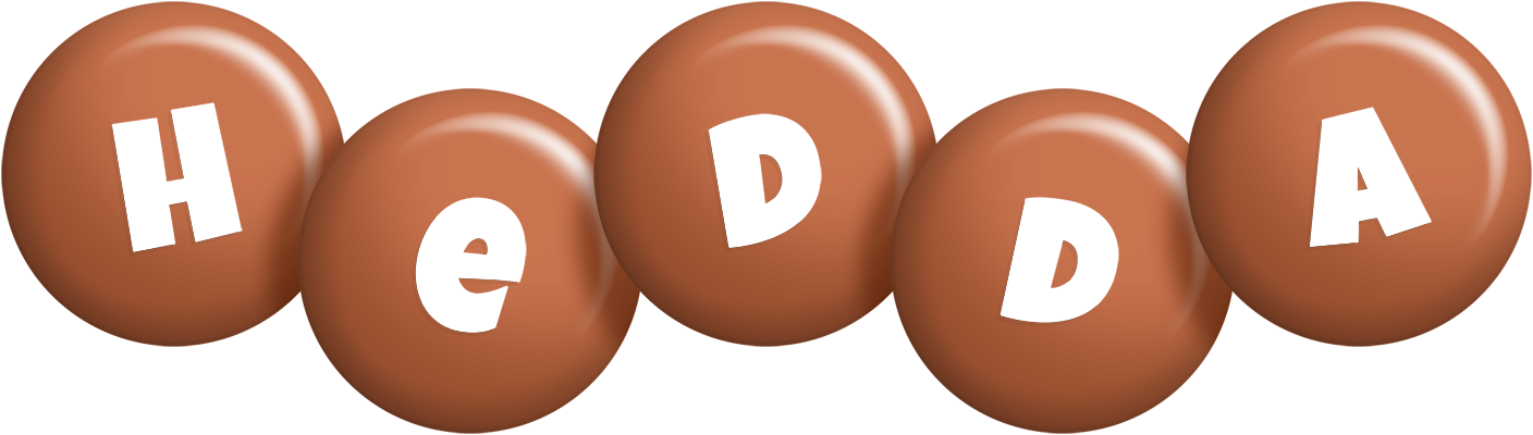 Hedda candy-brown logo
