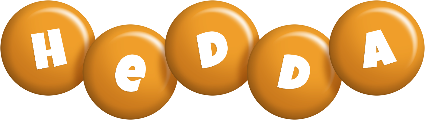 Hedda candy-orange logo