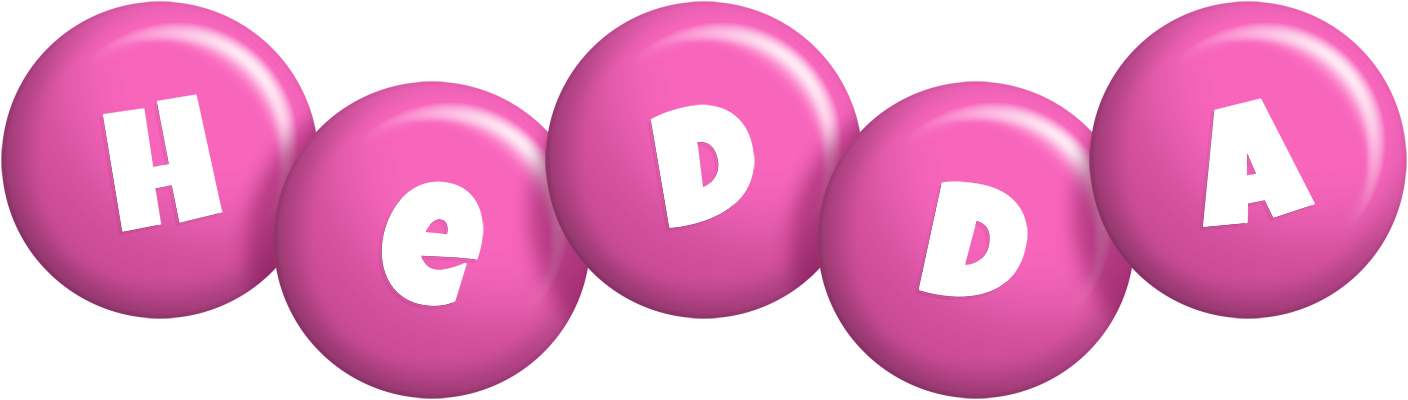 Hedda candy-pink logo