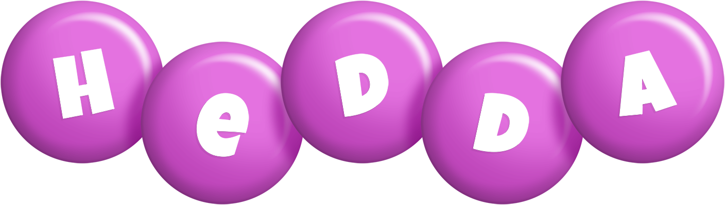 Hedda candy-purple logo