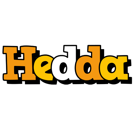 Hedda cartoon logo
